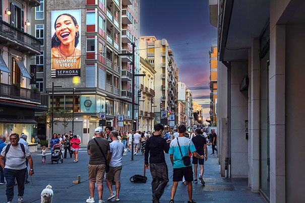Immagine location spazio pubblicitario a Bari Acone Associati