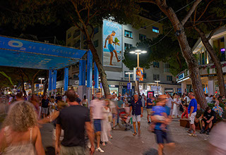 Immagine location spazio pubblicitario a Riccione Acone Associati