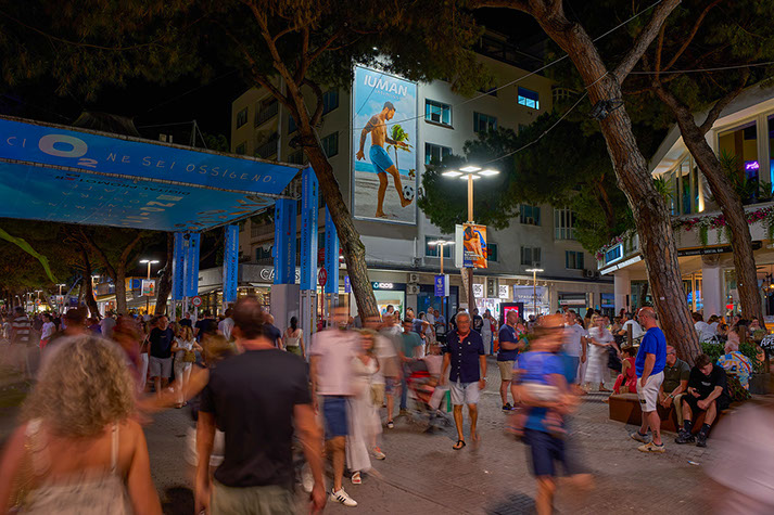 Immagine location spazio pubblicitario a Riccione Acone Associati