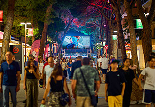 Immagine location spazio pubblicitario a Riccione Acone Associati