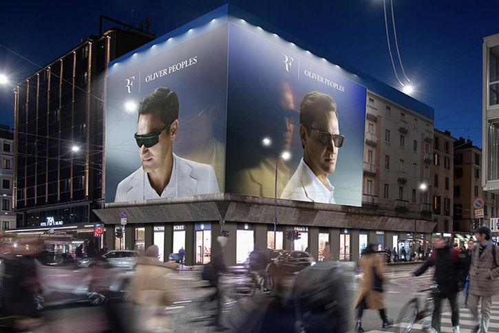 Immagine location spazio pubblicitario Acone Associati Milano piazza Cordusio - palazzo Broggi - Domination_1