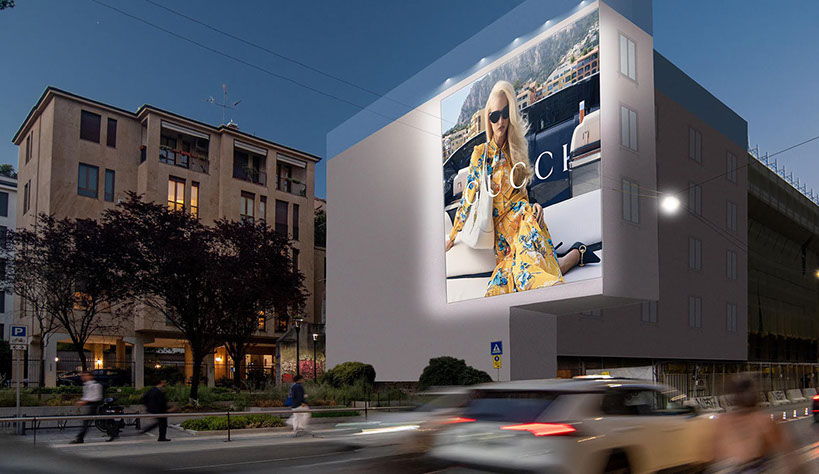 Immagine location spazio pubblicitario Acone Associati Milano piazza Cordusio - palazzo Broggi - Domination_4