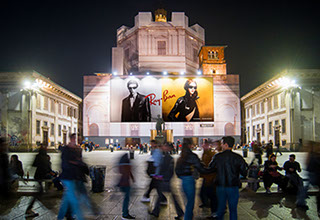 Immagine location spazio pubblicitario Acone Associati Milano corso di Porta Ticinese - Darsena - Colonne di San Lorenzo_4