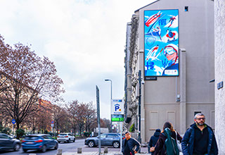 Immagine location spazio pubblicitario Acone Associati Milano corso di Porta Ticinese - Darsena - Colonne di San Lorenzo_6