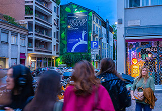 Immagine location spazio pubblicitario Acone Associati Milano corso di Porta Ticinese - Darsena - Colonne di San Lorenzo_3