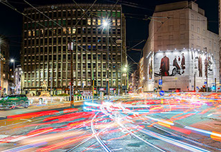 Immagine location spazio pubblicitario Acone Associati Milano corso di Porta Ticinese - Darsena - Colonne di San Lorenzo_2
