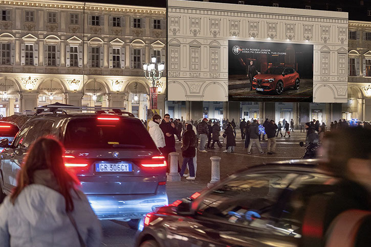 Immagine location spazio pubblicitario a Torino Acone Associati